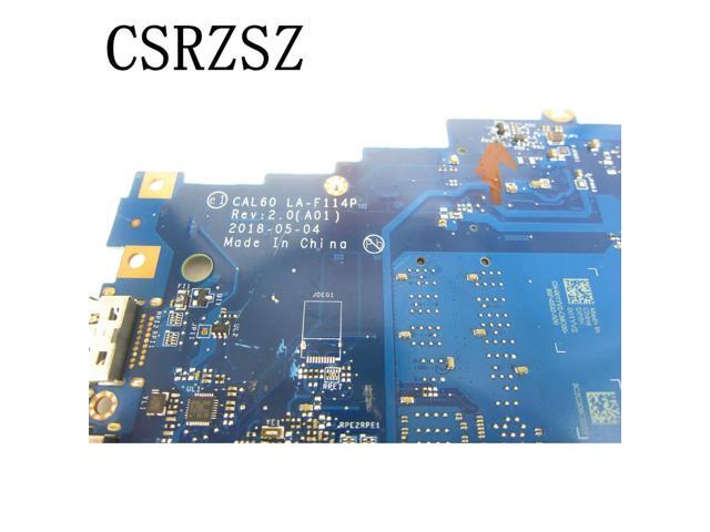 CN-001YV2 001YV2 01YV2 LA-F114P Mainboard For INSPIRON 5570 5770 Laptopmotherboard with i3-8130u CPU Tested ok