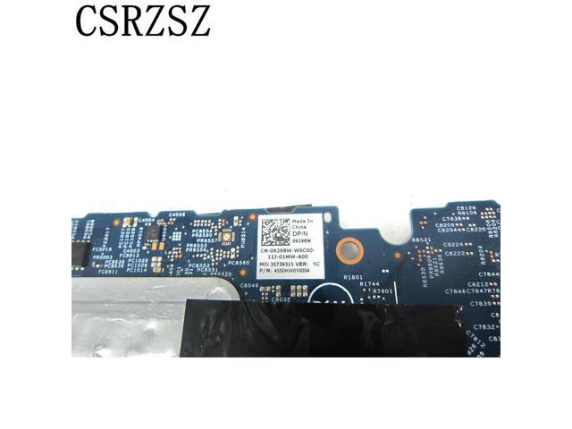 For inspiron 7400 7500 5301 Laptop motherboard with i7-1165G7 CPU 19765-1 CN-09298W 09298W