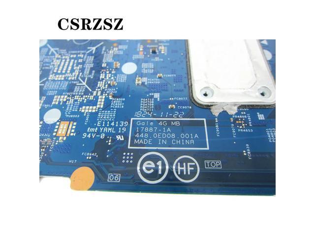For X360 15M-CN 15-CN Laptop motherboard 17887-1A 448.0ED08.001A L19448-601with i7-8550u CPU 100% Fully tested