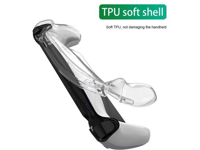 TPU Full Protection Protector Cover Shockproof Transparent Gaming Console Controller Sleeve Skin Anti-Fingerprint for Portal
