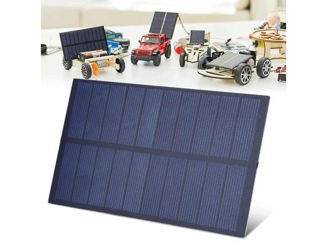 1.5W 5V Portable Solar Panel Phone Power Bank Mini Solar Cell Panel Photovoltaic Cells for 3.6-5V Tablet Panel Solar /Lights