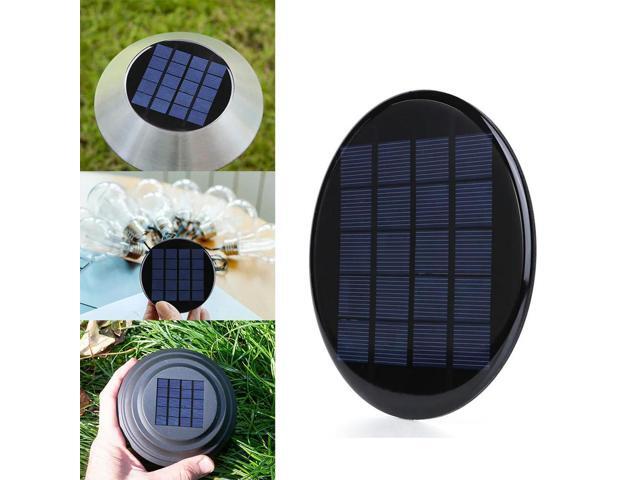 1.1W 5V Solar Cell Panel Mini Round Solar Epoxy Cell Charger Charger Phone Power Bank for 3.7-5V Solar /Light