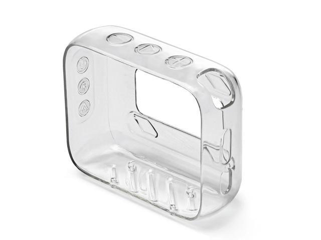 TPU Cover Case Shockproof Carrying Skin Sleeve Bag Transparent Anti-Drop Portable Stand Up Skin Cover Non-Yellowing for JBL Go 4