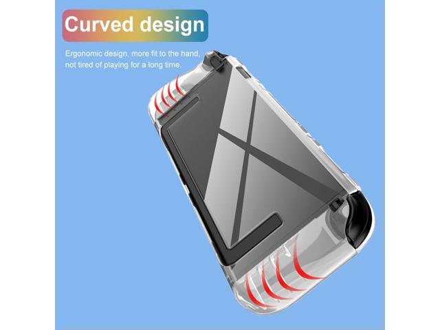 Transparent TPU Case for Nintendo for Switch 2 Soft Shell Anti-drop TPU Cover for Nintendo for Switch 2 Handheld Gaming Console