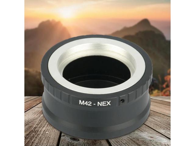 Lens Mount Adapter Ring Professional Lens Mount Adapter Easy To Use Accessories for M42 Lens for NEX E NEX3 NEX5 NEX5N