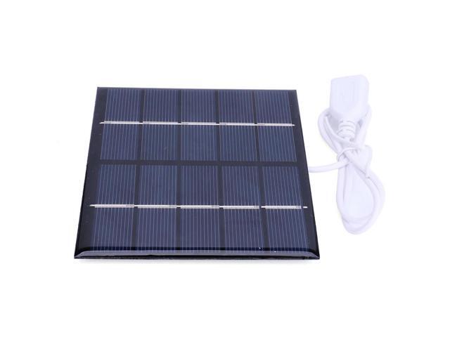 1.2W Portable Solar Charger Lightweight Polycrystalline Solar Portable Charging Panel for Charger 3.7 Batteries Supplies