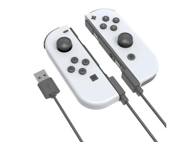 USB Charger Cable for Joycon Controller 2 in 1 Charging Cable Portable Charger Cable for Switch Controller Charger