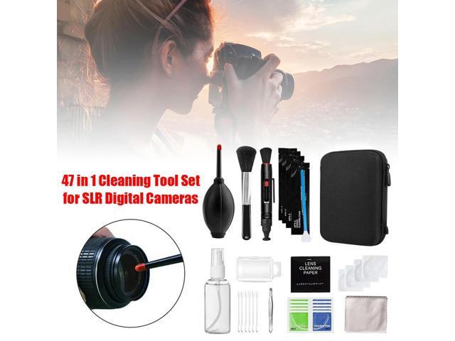 47Pcs Camera Sensor Cleaning Kit Cameras Set Cleaner Kit DSLR Lens Camera Mobile Phone Sensor