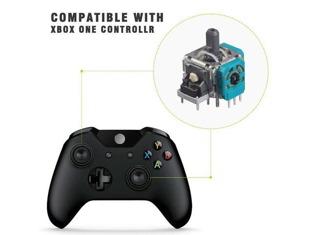 10pcs Replacement 3D Analog Joystick ThumbStick Repair Parts Accessory Analog 3D Joysticks Replacement for Xbox One Series X/S