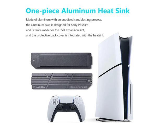 For Slim SSD Heatsink withSilicone Pads SSD Heatsink Gasket SSD Cooling Mounting Kit for 2280 M.2 NVMe SSD