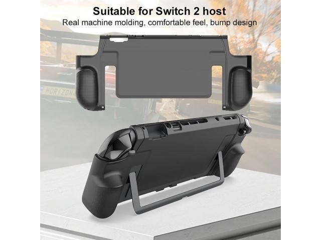 TPU Case for Nintendo for Switch 2 Protective Skin Cover Shockproof TPU Case for Switch 2 Hand Shell with Stand Game Accessories