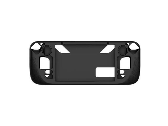 Silicone Console Housing Anti Slip Soft Shell Protective Case Cover with Foldable Bracket Replacement Accessories for Steam Deck
