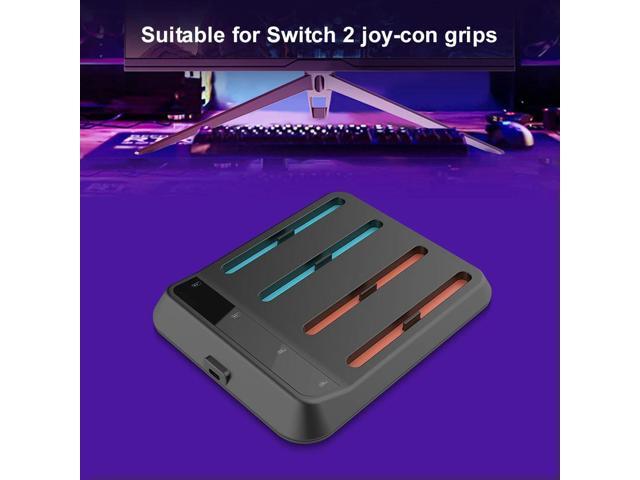 Charging Dock 4 in 1 Magnetic Controller Charger Stand Station Magnetic Charger Station for Nintendo Switch2