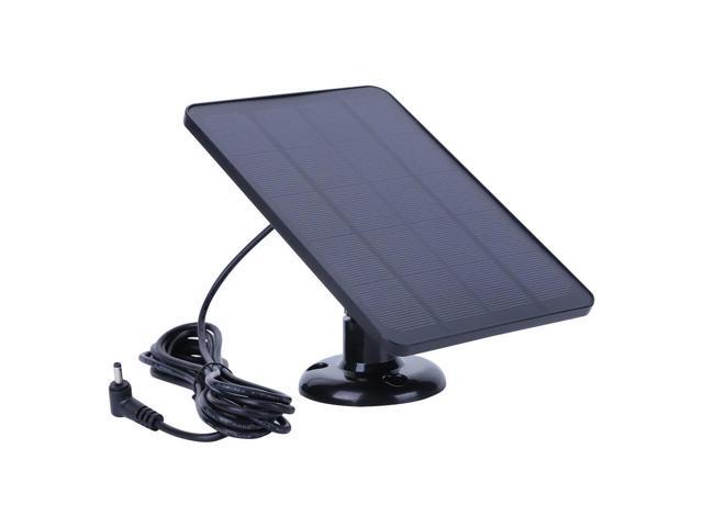 4W 5V Solar Charger Waterproof Adjustable Wall Mount Bracket with 9.8FT Charging Cable for Ring Stick Up & Spotlight Cam