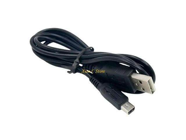Portable Travel Charging Cable Cord for 3DS XL/LL Portable Handheld Game Console USB Power Wire Support Data Transfer