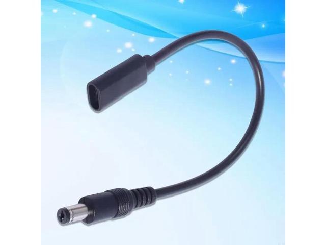 5.5mmx2.1mm Male to Type C Female Power Charging Cable Adapter 5521 to Type C