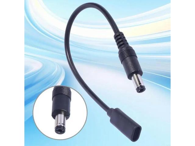 5.5mmx2.1mm Male to Type C Female Power Charging Cable Adapter 5521 to Type C