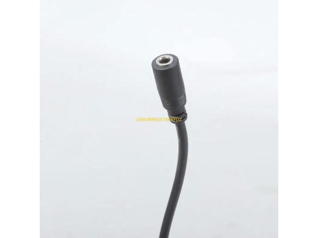 3.5x1.35mm To 3.5x1.35mm Power Cable with Switches Male To Female for LED Strips
