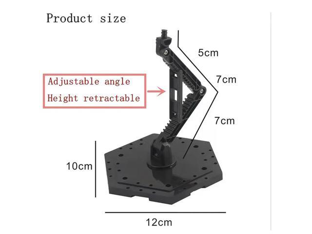 Model Display Shelf,Model Display Rack,Suitable for Gundam Model Stand Action Figure Stand and HG, MG, RG Model Display
