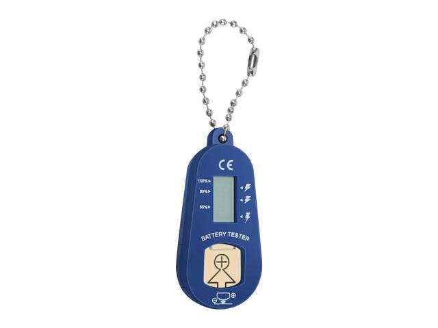 Button Tester, Keychain Pocket Portable and Lightweight Tester to Check Remaining Power