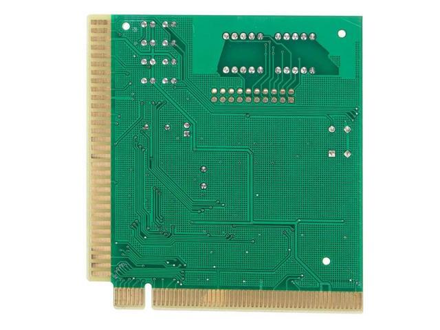 AK PCI & ISA Motherboard Tester Diagnostics Display 4-Digit PC Computer Mother Board Debug Post Card Analyzer