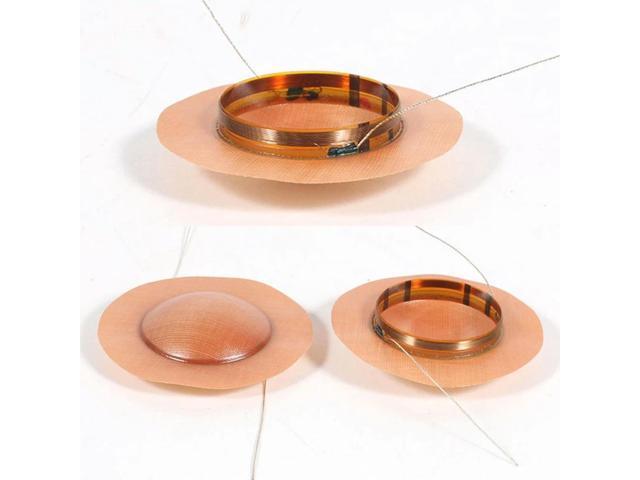 Audio Speaker Replacement Membrane Drive for Head Voice Coil Tweeter Accessory 25.5mm for Streaming Music or Internet