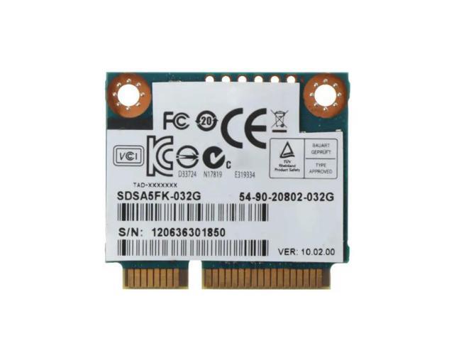Half Size MSATA 32G Adapter Card MSATA 32G SDSA5FK-032G Converter for PC Computer