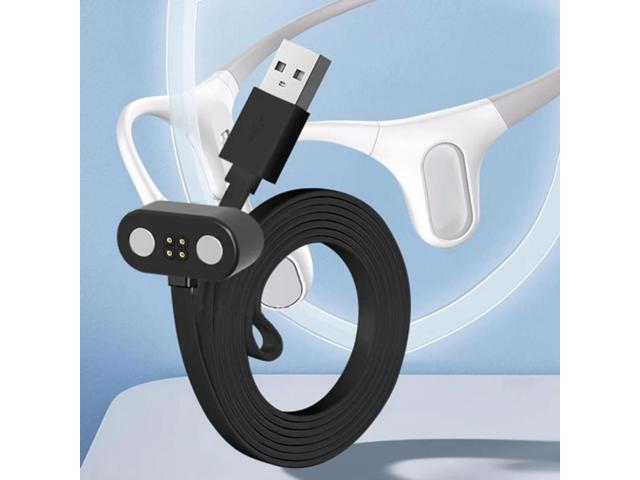 Magnetic Charging Cable USB Power Cord for Mojawa RunPlus Bone Conduction Headset Charger Wire Convenient and Durable