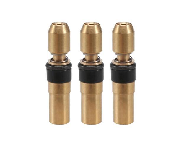 3PCS Three-Stage Piston Head High Pressure Copper Head 6mm High Pressure Pump 30Mpa Repair Parts