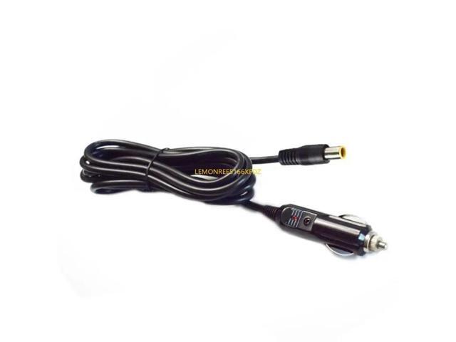 1.5m Long Car Charging Cord with LED DC7.9mmx0.9mm Tip Male Connectors Power Cable Line Support up to 240W