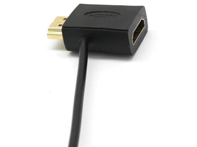 2X Male To Female Connector + USB 2.0 Charger Cable Spliter Adapter Extender