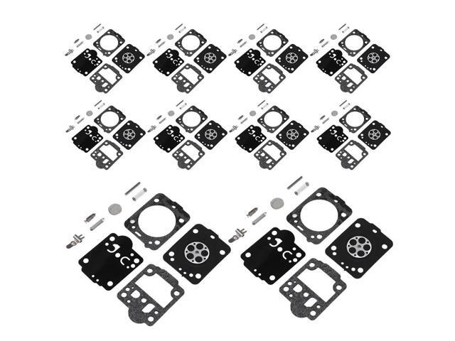 10 Set Carburetor Kit for HUSQVARNA 240 236 235 435 E JONSERED CS2238 CS2234 ZAMA RB149, RB 149 Diaphragm Set