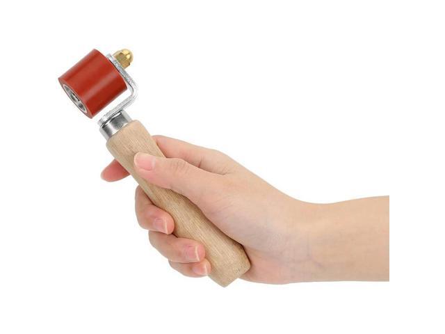 Hand Pressure Roller, 28mm Silicone Pressure Roller Rolle for PVC/TPO/EPDM Roofing Tools Flooring Tools Welding Tool