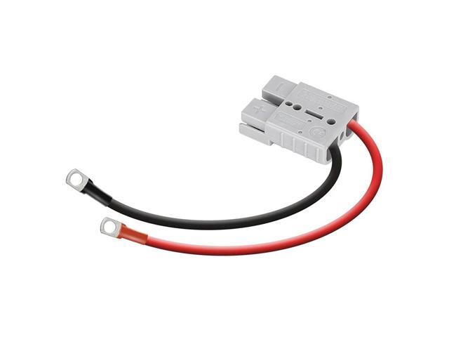 Anderson Connector 50A Kit Anderson Plug 8 Guage 30cm Cables Waterproof Quick Connectors for Lifepo4