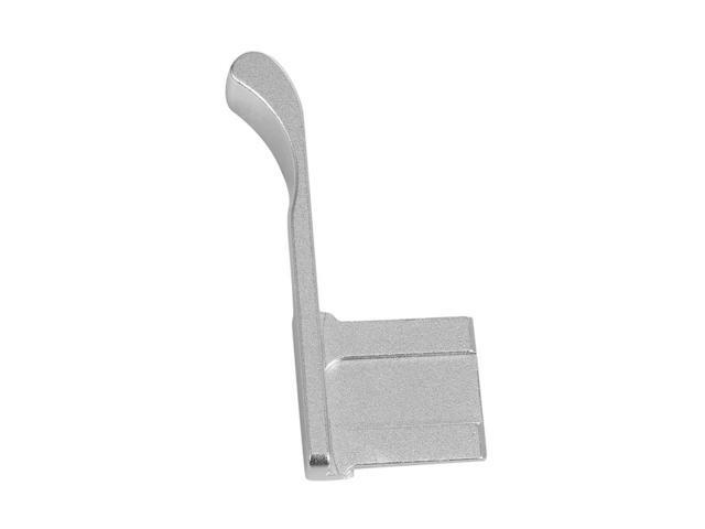 2X Metal Hot Shoe Cover Thumb Grip For Fujifilm Fuji X100F X100T X70 X-E3 X-A1 X-A2 X-A3 X-A5 X-M1 XA3 XE3 Silver