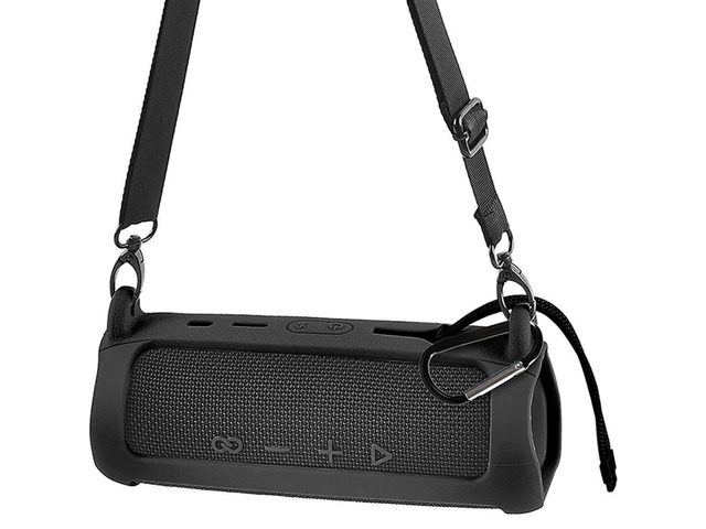 4X For Flip 6 Case Cover Audio Storage Bag With Shoulder Strap Carabiner Travel Carrying Protective Storage Ba