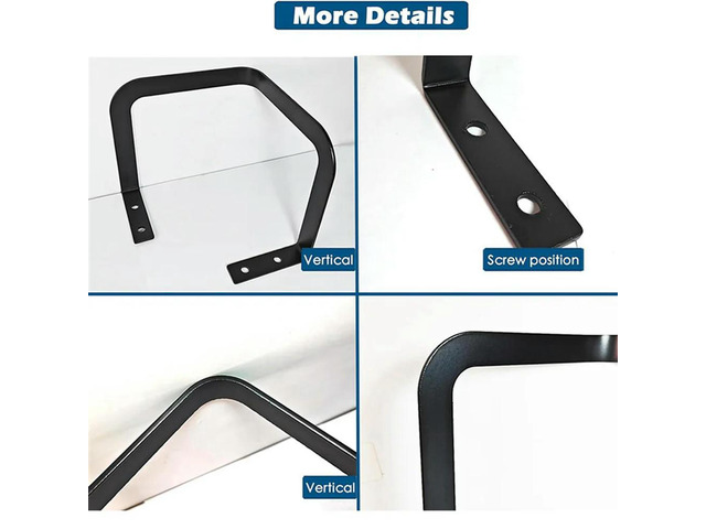 4PCS Mattress Retainer Bar Keep Mattress Stopper From Sliding Slide Stopper To Prevent Sliding Holder In Place Gri