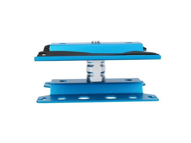 5X Metal RC Car Workstation Work Stand Repair 360 Degree Rotation For 1/8 1/10 1/12 1/16 Scale Models,Blue