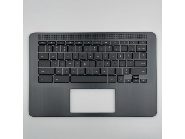 L90459-001 for Chromebook 14 G6 CB14G6 CelN4000 Laptop Top Case Keyboard Notebook Top Cover Black