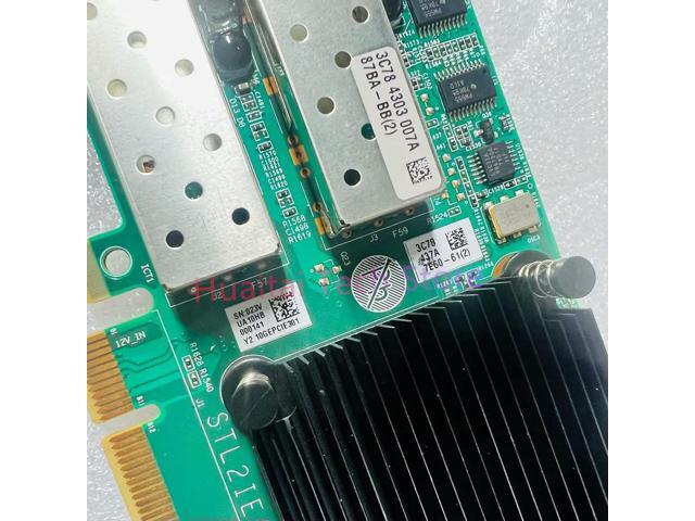 For SP333 Dual 10-Gigabit Optical Fiber Network Adapter For Mellanox MT27712A0 MCX4121A 02311WTS