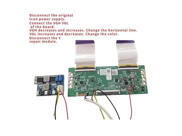 VGH VGL DC Module With Cable Repair LCD Panel Broken Y Color Abnormal Horizontal Line Replacement Parts