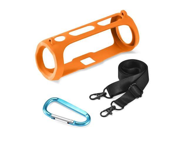 Workmanshipp-Silicone Cover Case Waterproof Protective Cover Anti Drop+Shoulder Strap For FLIP ESSENTIAL 2 Wireles
