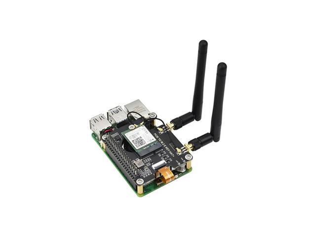 For Pi 5 Pcie To M.2 EKEY Adapter Board With 16P Cable SMA Antenna Connector For NGFF Wireless Cards