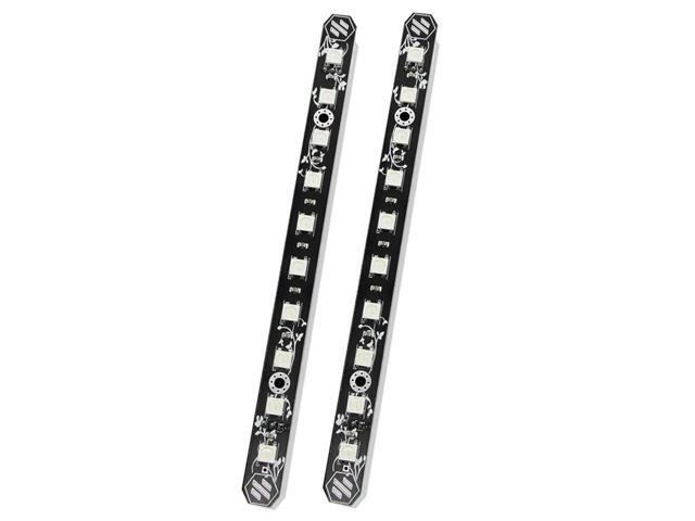 2Pcs 3D Printer Daylight PCB Kit 5V RGB LED Bar Daylight On A Stick For Voron 0.1/0.2 Micrometre Lamp Bar 158Mm Easy I