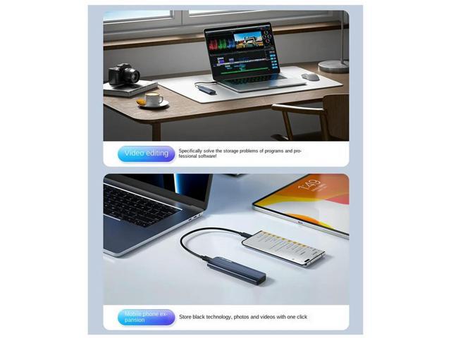 ACASIS M2 SSD Case M.2 NVMe SATA SSD Enclosure Adapter 10Gbps Type-C External Enclosure Max 8T Hard Disk Case