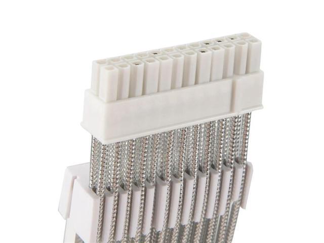 PC Case PSU Extension ARGB Cable ATX 24PIN PCI-E GPU Neon Color Line ARGB Streamer Transfer Graphics Card Power Cable