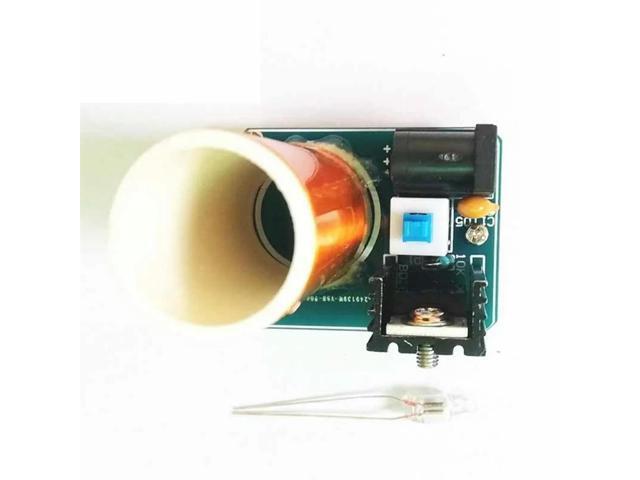 BD243 Mini For Tesla Coil Kit Empty Lights Technology DIY Electronics BD243C DIY Mini For Tesla Coil Module, DIY Kit Durable-N33