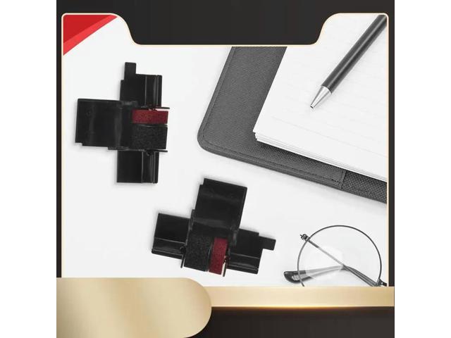 IR-40T (5 Pack) Compatible Calculator Printer Ribbons Ink Roller - Black & Red-N33R