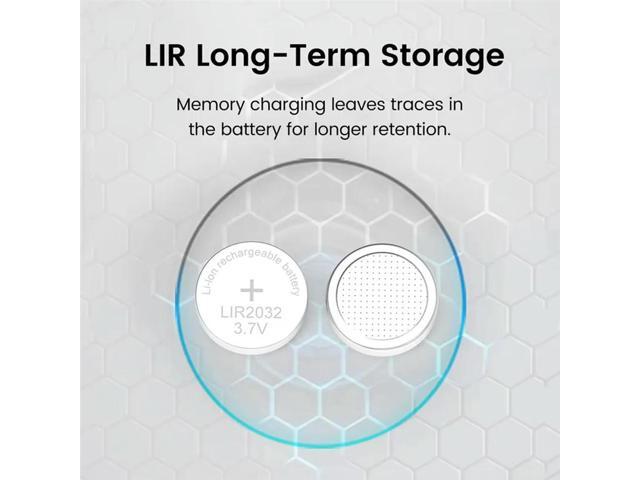 USB C Coin Cells Button Charger For LIR1025/1220/1254/1620/1632/2016/2025/2032/2430/2450 Button Charger A-N33R