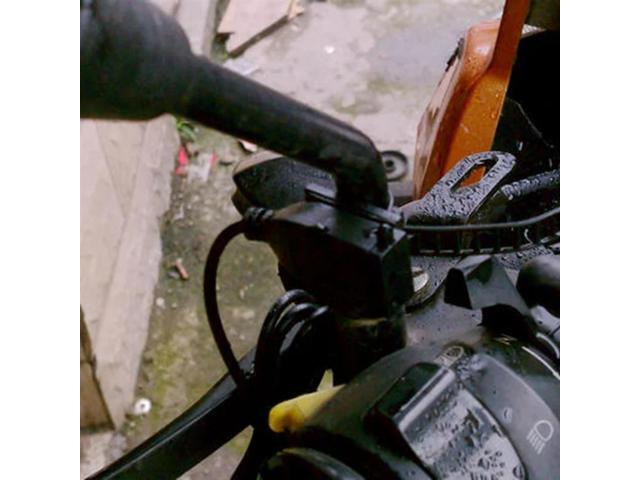 Waterproof USB Port Car DVR Exclusive Power Box For Motorcycle Smart Phone GPS Cable Car Charger Kit 12V -24V To 5V-N33R